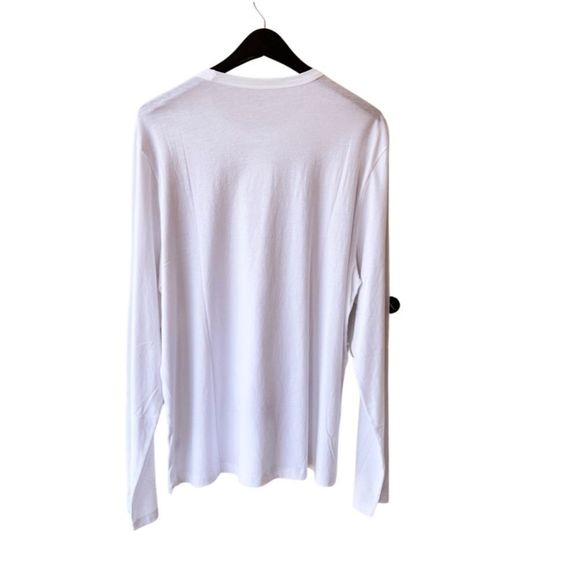 Mott & Bow Men’s ’Driggs’ Long-Sleeve Crewneck T-Shirt. Classic White. XL. New - Picture 6 of 10